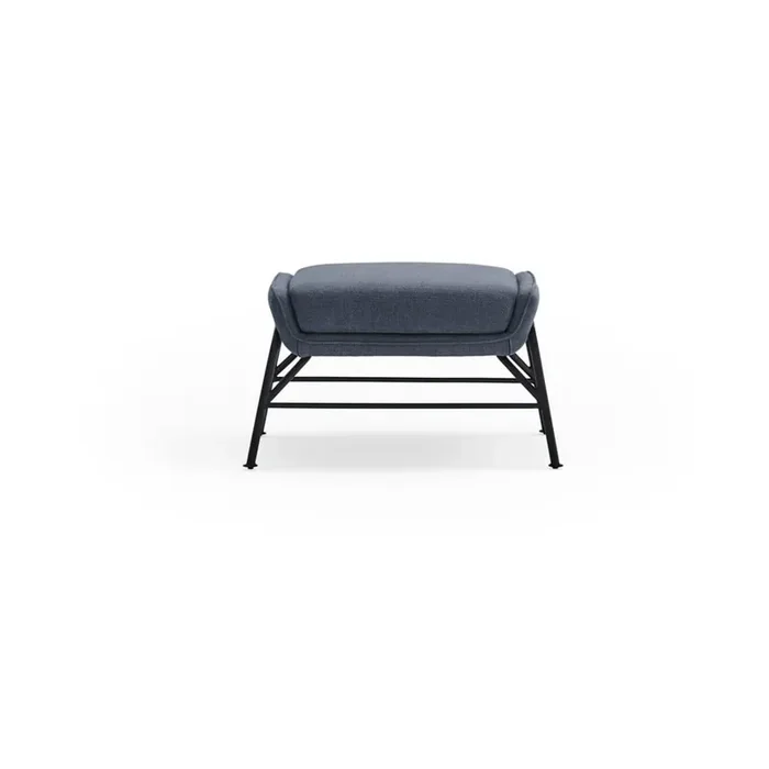 TeulatPoggiapiedi SadiraBlu scuro, larghezza totale 69 cm, profondità totale 43 cm, peso 7 kg