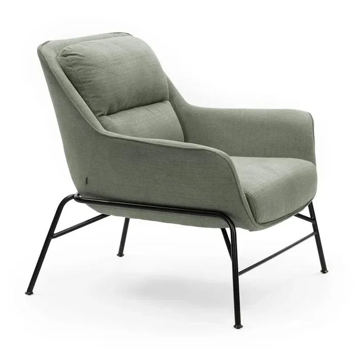 TeulatPoltrona SadiraVerde polveroso