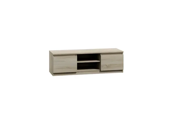 TIVOLI – Mobile TV basso moderno 40x120x36 soggiorno / soggiorno 2 nicchie 2 ante – Contenitori moderni per TV / apparecchiature audio / video