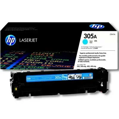 Toner Originale HP CE411A 305A – Ciano