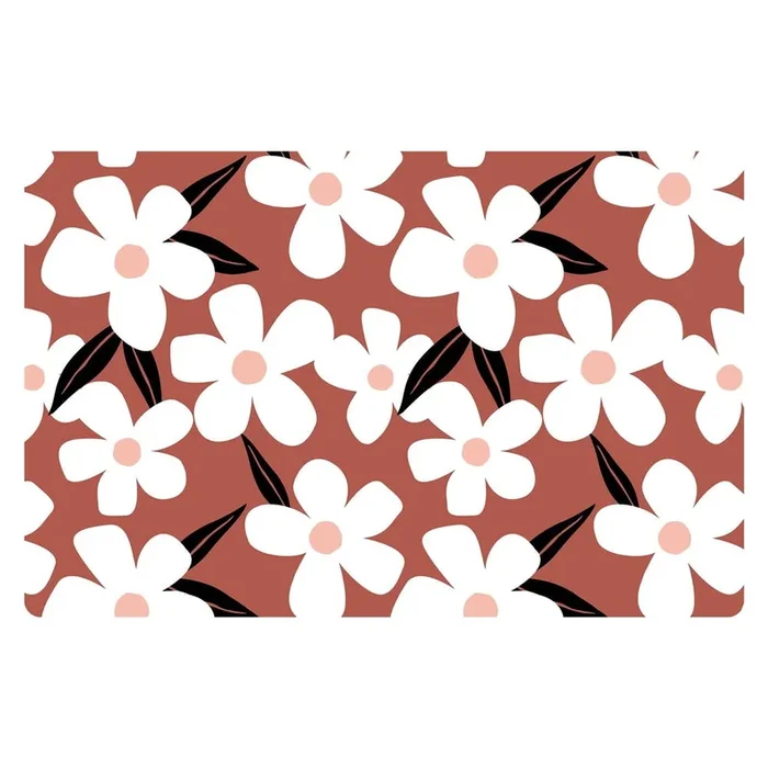 Tovaglietta Darcy In plastica, a fiori, 28,5×44 cm