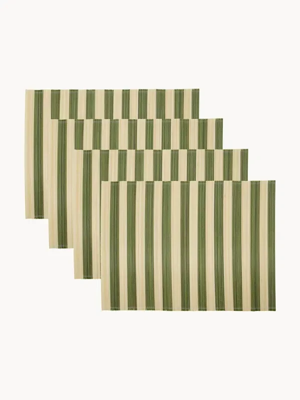 Tovagliette americane fatte a mano Rayas 4 pz