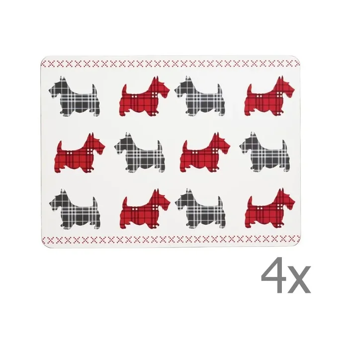 Tovagliette in set 4 pz, 40×40 cm
