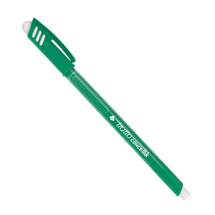 TRATTO – Penna sfera cancellabile cancellik 1,0mm verde – 826104 – Confezione da 12 PZ