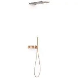 Tres B-System set doccia da incasso con termostato con soffione 30725205OPM