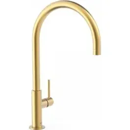 Tres Study-Tres rubinetto per lavabo verticale oro 262.904.01.OM