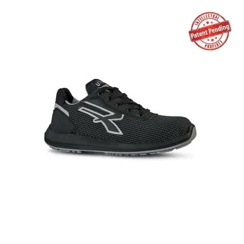U-POWER – Scarpe antinfortunistiche in putek® plus scudo s3 src ci esd nere n° 43 – RU20124-43