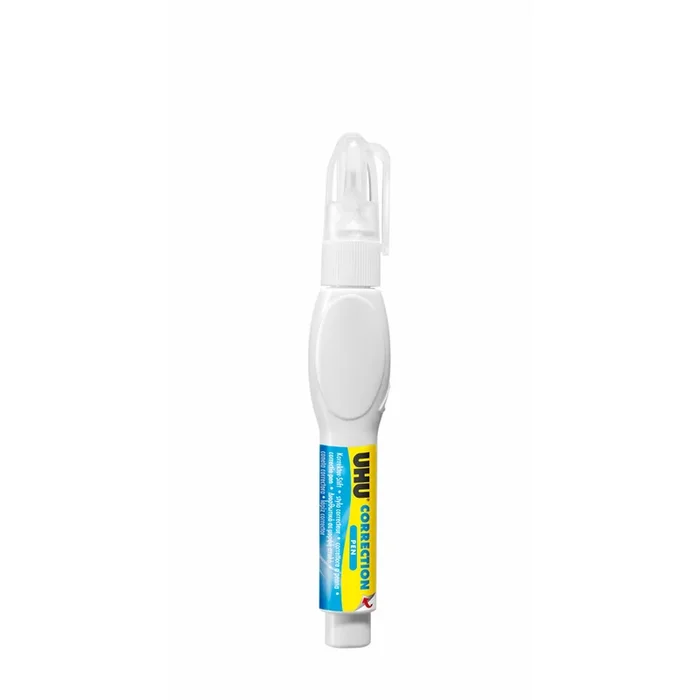 UHU – Correttore a penna correction pen 8ml – 63572 – Confezione da 12 PZ