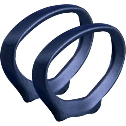 UNISIT – Coppia braccioli forma ovale – nero – ACCBRLIF2