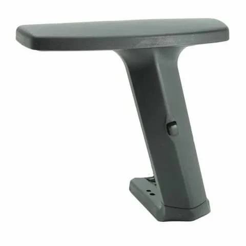UNISIT – Coppia braccioli regolabili a t 2 d – nero – ACCBR2DR2