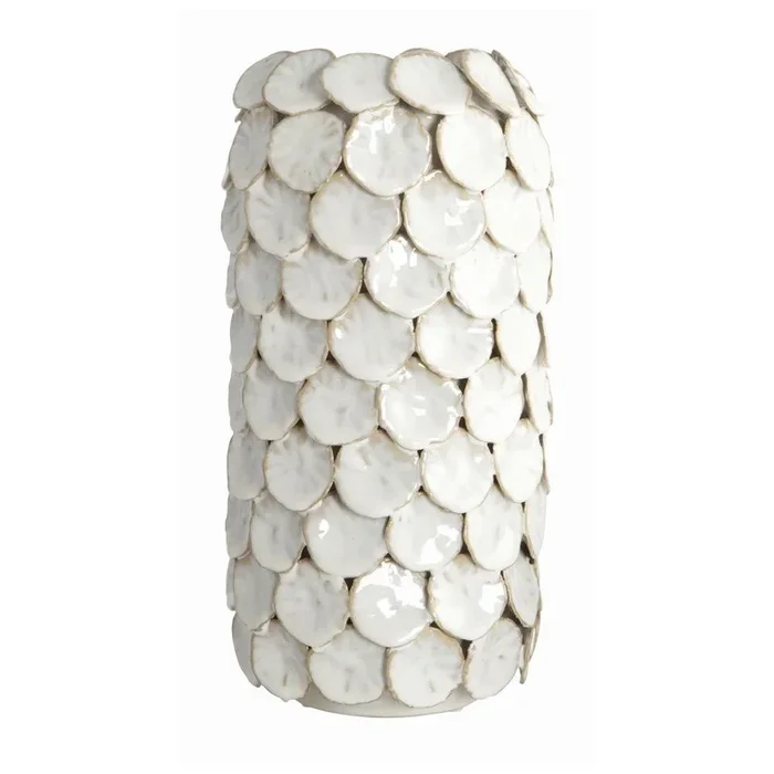 Vaso Bianco, altezza totale 30 cm