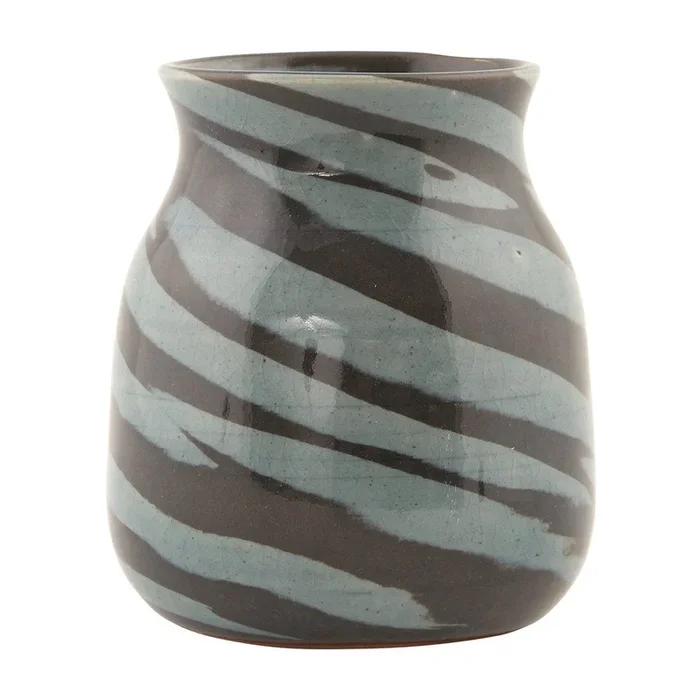 Vaso Grigio, altezza totale 13 cm