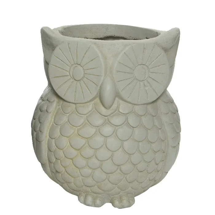 Vaso gufo Bianco
