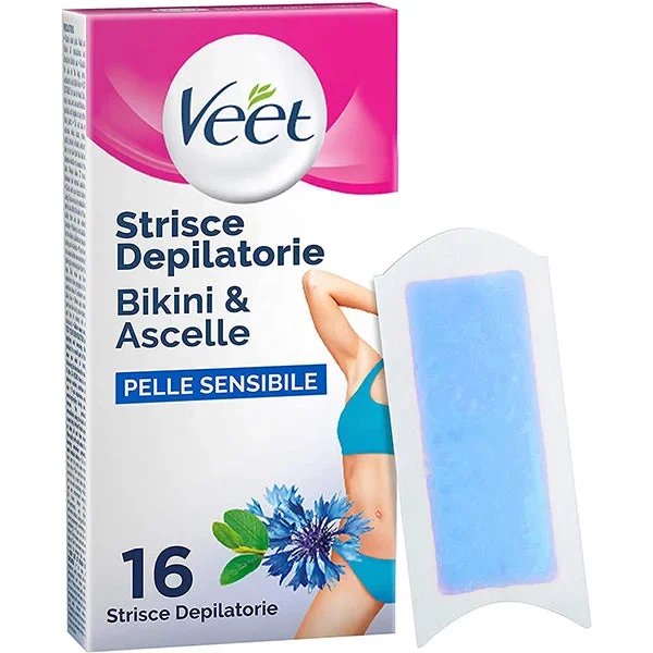 Veet Strisce Ascelle-Bikini 16pz