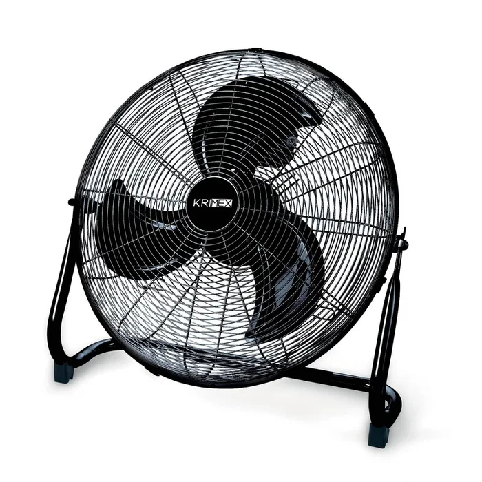 Ventilatore da terra industriale Krimex nero