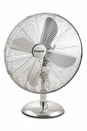 VENTILATORE TAVOLO CROMATO DIAMETRO 40 CM