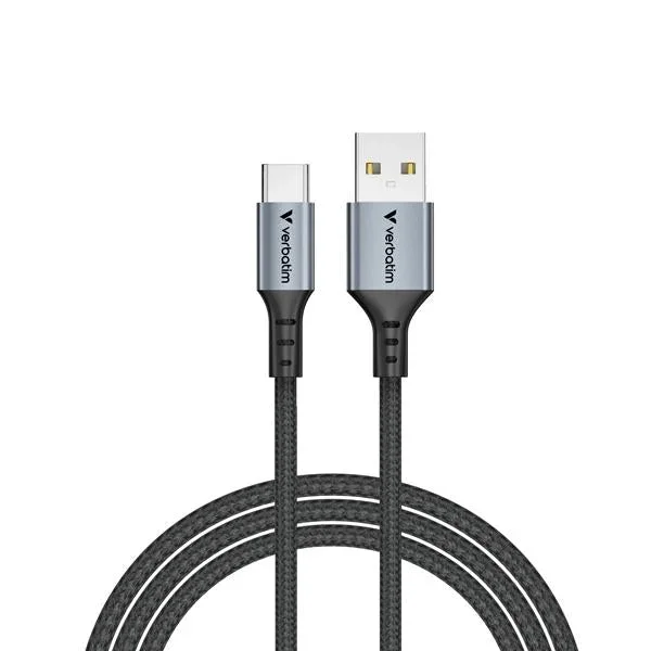 VERBATIM – cavo di sincronizzazione e ricarica da usb-a a usb-c_18w_120 cm – 31843
