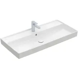 Villeroy & Boch Collaro lavabo 100×47 cm rettangolare a parete-da mobile bianco 4A331G01