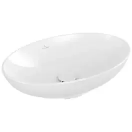 Villeroy & Boch Loop & Friends lavabo 56×38 cm ovale da appoggio bianco 4A470101