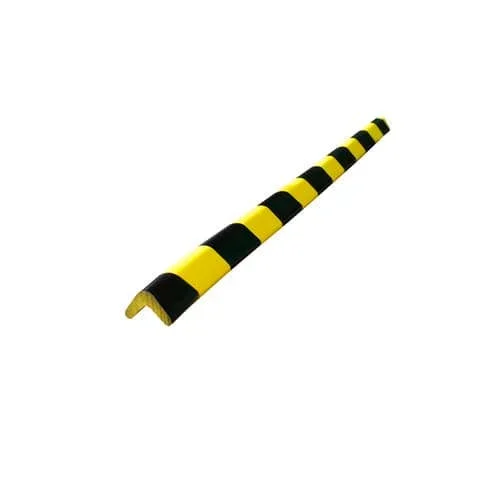 VISO – Protezione segnaletica in gomma 3x3x75 cm nero/giallo – PU3030NJ