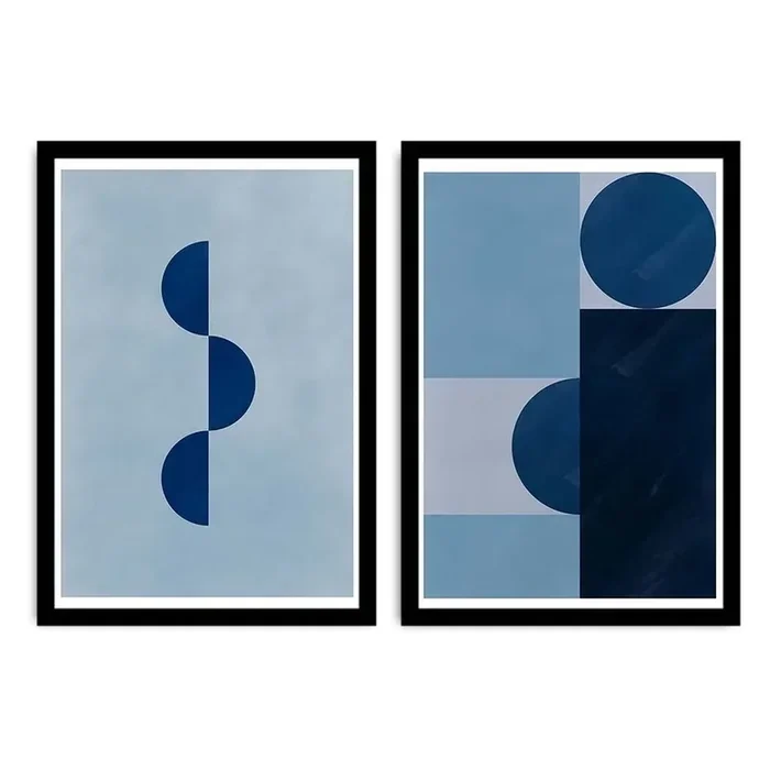 WallitySet di dipinti Shapes36x51 cm, 2 pz