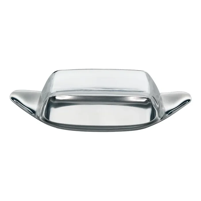 WMFBurriera WagenfeldIn acciaio inox, grigia, 11×22 cm