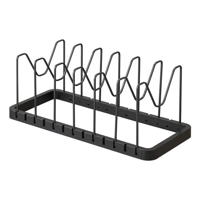 YAMAZAKIPortapentole TowerNero, 45×20 cm, altezza totale 21 cm