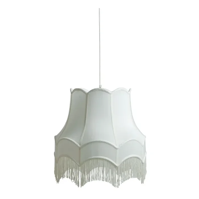 Závěsná lampa Fringe, white